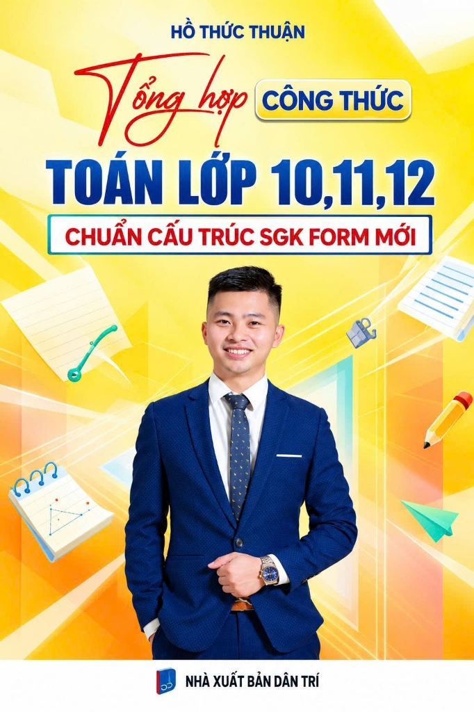 Tổng Hợp Công Thức Toán Lớp 10, 11, 12